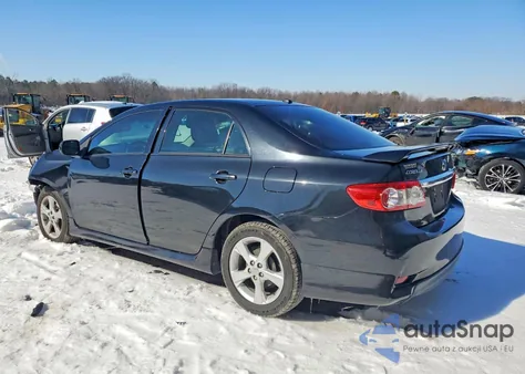 2011 Toyota Corolla Base z USA, uszkodzony, nr VIN 2T1BU4EE4BC618455